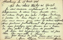 CPA Strasbourg le palais des Rohan et la cathedrale 