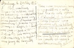 CPA Strasbourg les Cigognes 