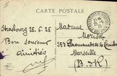 CPA Strasbourg Quai du Maire Dietrich Mayor Dietrich's Quay 