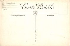 CPA Strasbourg statue de Goethe et l'universite 