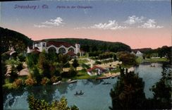 CPA Strassburg partie in der Orangerie 