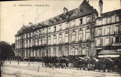 CPA Strasbourg l'hotel de Ville 