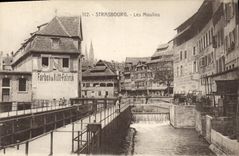 CPA Strasbourg les Moulins 
