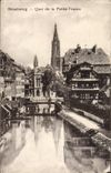 CPA Strasbourg quai de la petite france 
