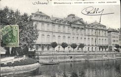 CPA Strasbourg ancien chateau Altes Schloss 