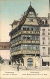 CPA Strasbourg Maison Kammerzelle sur la place du Dome 