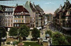 CPA Strasbourg rue des grandes arcades 