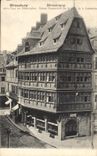 CPA Strasbourg maison Kammerzell sur la place de la cathedrale 