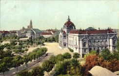 CPA Strasbourg le palais Imperial 