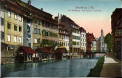 CPA Strasburg Alt Strafiburg im kleinen Frankreich 