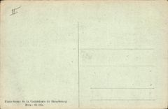 CPA Strasbourg Nid de Cigognes 