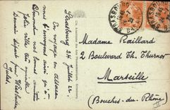 CPA Strasbourg la petite France 