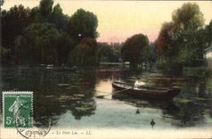 CPA Enghien le petit Lac 