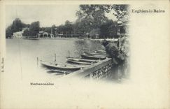 CPA Enghien les Bains Embarcadere 