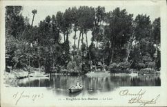 CPA Enghien les Bains le lac 