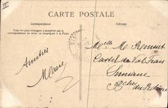 CPA Enghien les Bains pont et lac de la Princesse Mathilde