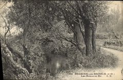 CPA Enghien les Bains S et O les Bords du Ru 