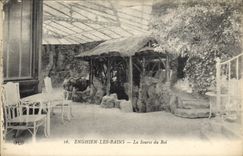 CPA Enghien les Bains la Source du Roi 