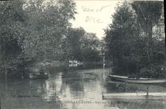 CPA Enghien les Bains vue sur le Lac du Nord 