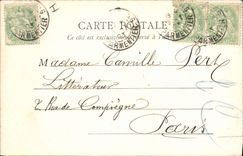 CPA Enghien les Bains lac de la Princesse Mathilde