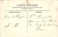 CPA Enghien le Lac et l'Ile des Cygnes