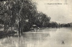CPA Enghien les Bains le lac 