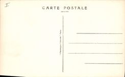 CPA Enghien les Bains bords du lac pris du Boulevard d'Enghien