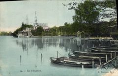 CPA Lac d'Enghien 