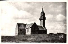 CPA Carantec Finistere chapelle de l'Ile Callot 
