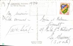 CPA Carantec Finistere la Greve Blanche