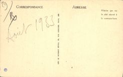 CPA Carantec le chateau du taureau et l'Ile Louet