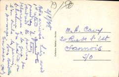 CPA Carantec Finistere l'Ile Louet et le chateau du Taureau