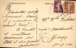 CPA Carantec le Bois de Sapins et le Baie du Couet