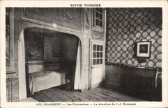 CPA Savoie Tourisme Chambery les Charmettes la chambre de J J Rousseau 