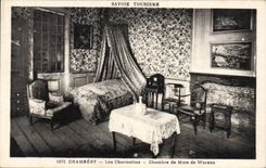 CPA Savoie Tourisme Chambery les Charemettes la chambre de Mme de Warens 
