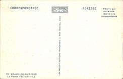 CPA Beaulieu sur Mer la pointe Fourmie 