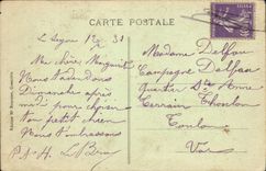 CPA Grenoble les Ponts sur l'Isere et la Chaine des Alpes 