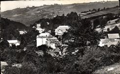 CPA Capvern les Bains Hautes Pyrenees vue generale 