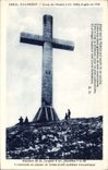 CPA Chambery Croix du Nivolet erigee en 1910 construit en ciment de beton arme systeme Hennebique 