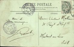 CPA Le Mans les bords de l'Huisne 