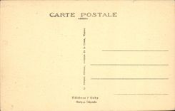 CPA Toulouse le pont suspendu et le Dome de la Grave au clair du Lune 