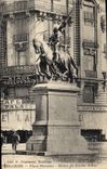 CPA Toulouse place Matabiau statue de Jeanne d'arc 