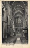 CPA Beaune interieur de l'eglise Notre Dame 