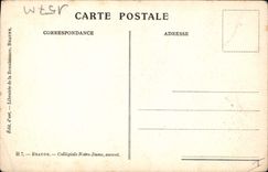 CPA Beaune Collegiale Notre Dame auvent 