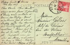 CPA Dijon vue generale du square Darcy 