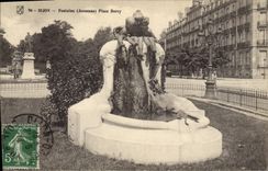 CPA Dijon Fontaine Jeunesse place Darcy 
