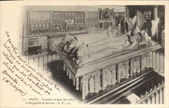 CPA Dijon Tombeau de Jean Sans Peur et Marguerite de Baviere 