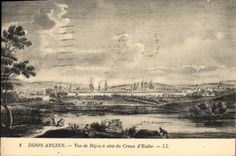 CPA Dijon Vue de Dijon a core du Creux d'Enfer 