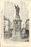 CPA Dijon Statue Saint Bernard 