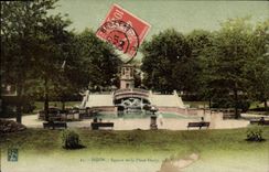 CPA Dijon Square de la Place Darcy 